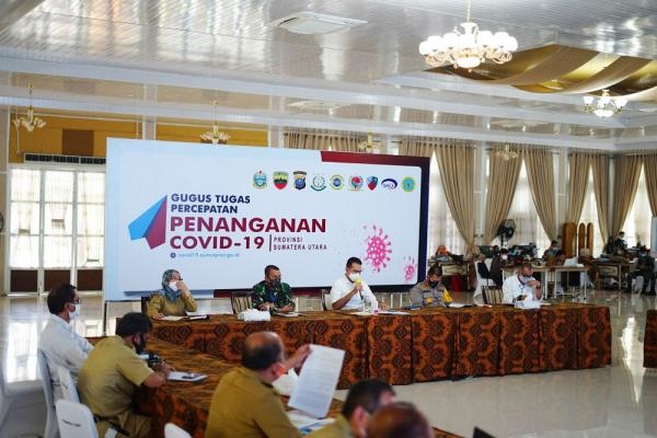 GTTP Covid-19 Sumut Salurkan JPS Empat Daerah